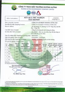 Kết Quả Quan Trác Môi Trườngtháng 12 2024 Hình ảnh 1
