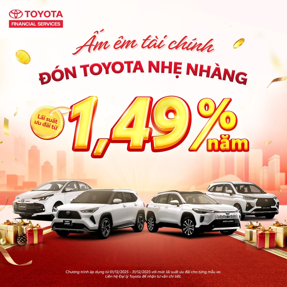 Ấm Êm TÀi ChÍnh, ĐÓn Toyota NhẸ NhÀng