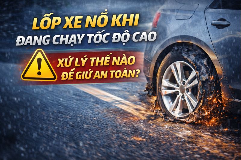 Lốp Xe Nổ Khi đang Chạy Tốc độ Cao
