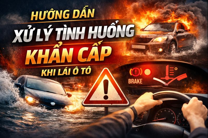 Hướng Dẫn Xử Lý Tình Huống ô Tô Khẩn Cấp