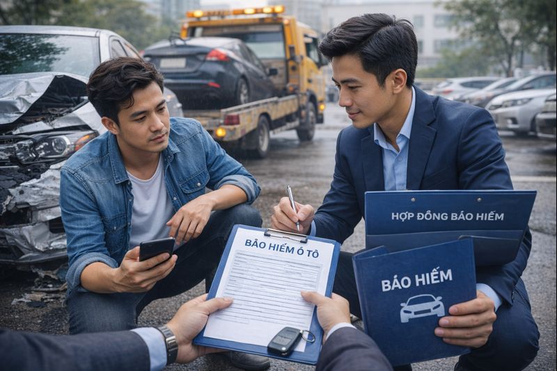 Khi Nào được Di Chuyển Xe Sau Tai Nạn để Không Mất Bảo Hiểm?