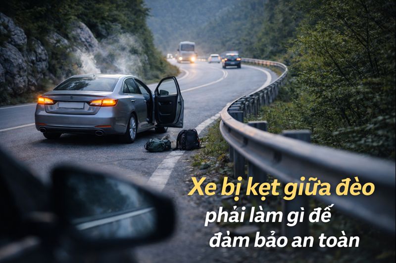 Xe Bị Kẹt Giữa đèo Phải Làm Gì để đảm Bảo An Toàn