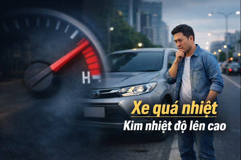 Xe Quá Nhiệt, Kim Nhiệt độ Lên Cao: Cách Xử Lý đúng để Tránh Hỏng động Cơ