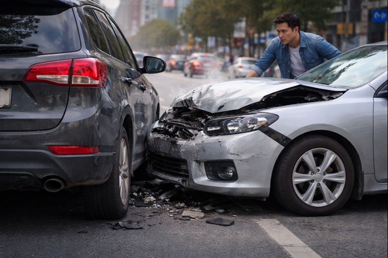 Xử Lý Sau Va Chạm Nhẹ để Không Mất Bảo Hiểm