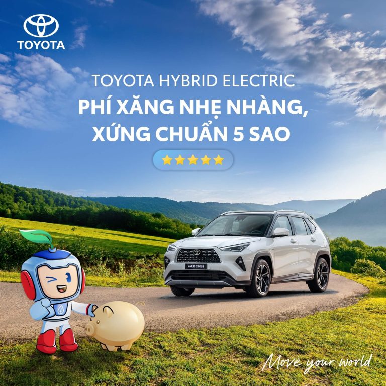 Toyota Hybrid Electric PhÍ XĂng NhẸ NhÀng, XỨng ChuẨn 5 sao