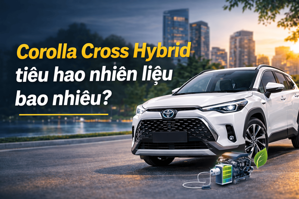 Corolla Cross Hybrid Tiêu Hao Nhiên Liệu Bao Nhiêu? Mức Tiêu Thụ Thực Tế Tại Việt Nam