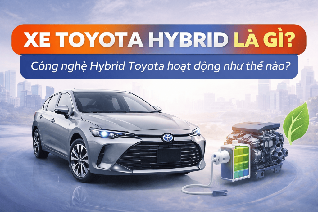 Xe Toyota Hybrid Là Gì? Công Nghệ Hybrid Toyota Hoạt động Như Thế Nào?