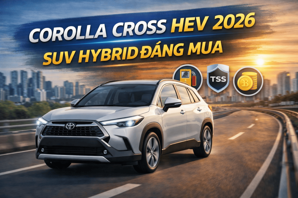 Corolla Cross Hev 2026: Suv Hybrid Tiết Kiệm, đáng Mua Nhất Phân Khúc