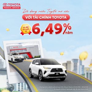 Mua Xe Toyota DỄ DÀng HƠn VỚi Ưu ĐÃi TÀi ChÍnh ThÁng 4