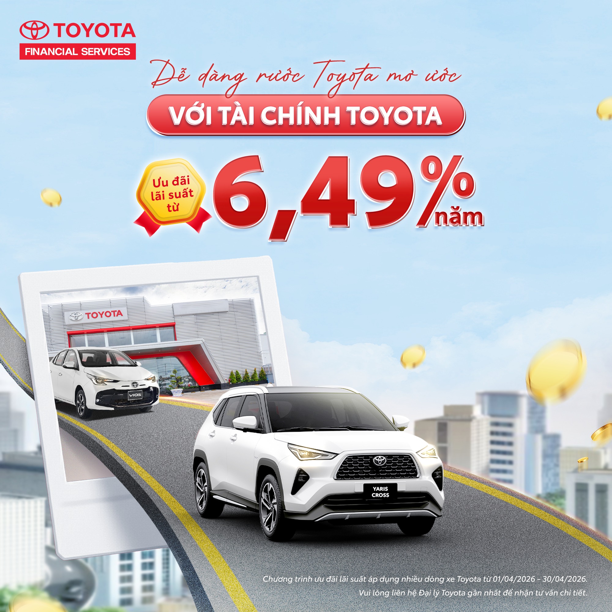 Mua Xe Toyota DỄ DÀng HƠn VỚi Ưu ĐÃi TÀi ChÍnh ThÁng 4