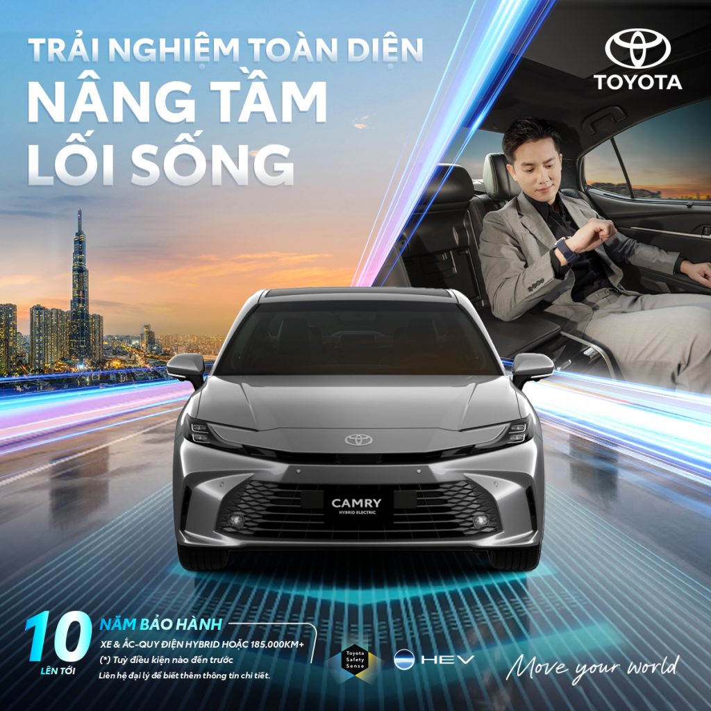 Toyota Camry Hev TrẢi NghiỆm ToÀn DiỆn, NÂng TẦm LỐi SỐng