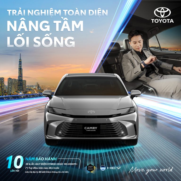 Toyota Camry Hev TrẢi NghiỆm ToÀn DiỆn, NÂng TẦm LỐi SỐng