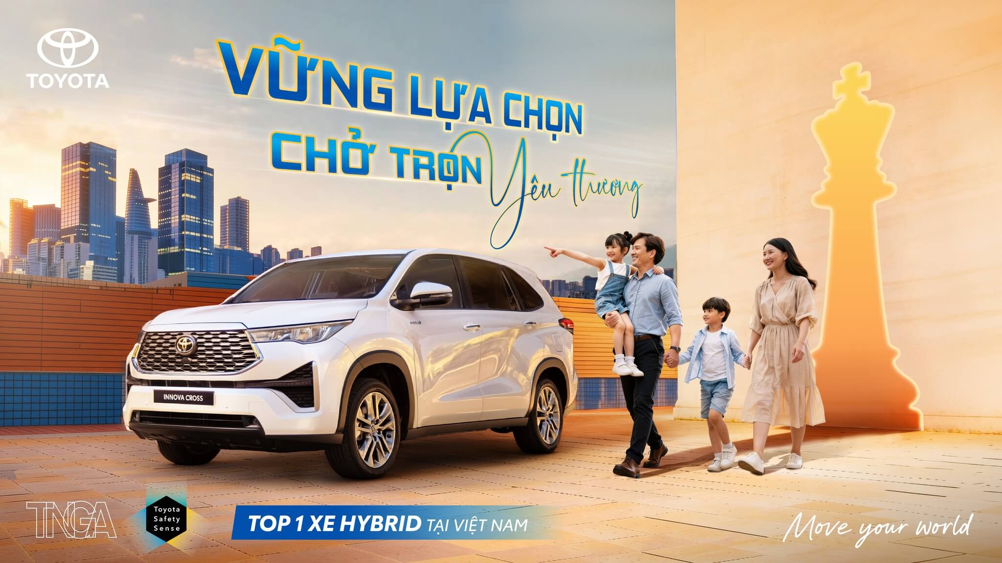 VỮng LỰa ChỌn, ChỞ TrỌn YÊu ThƯƠng CÙng Toyota Innova Cross