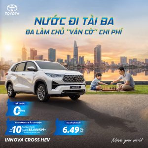 NƯỚc Đi TÀi Ba, Ba LÀm ChỦ “vÁn CỜ” Chi PhÍ VỚi Innova Cross Hybrid