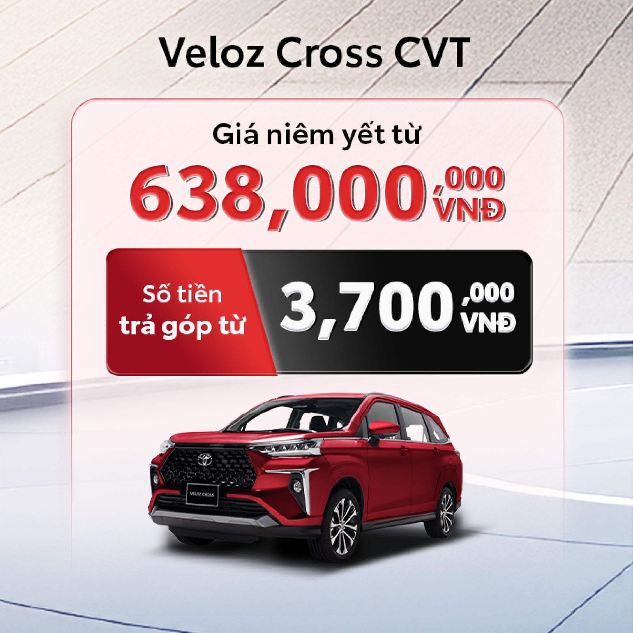 ThỜi ĐiỂm VÀng ĐỂ RƯỚc Veloz Cross “vÔ Lo”