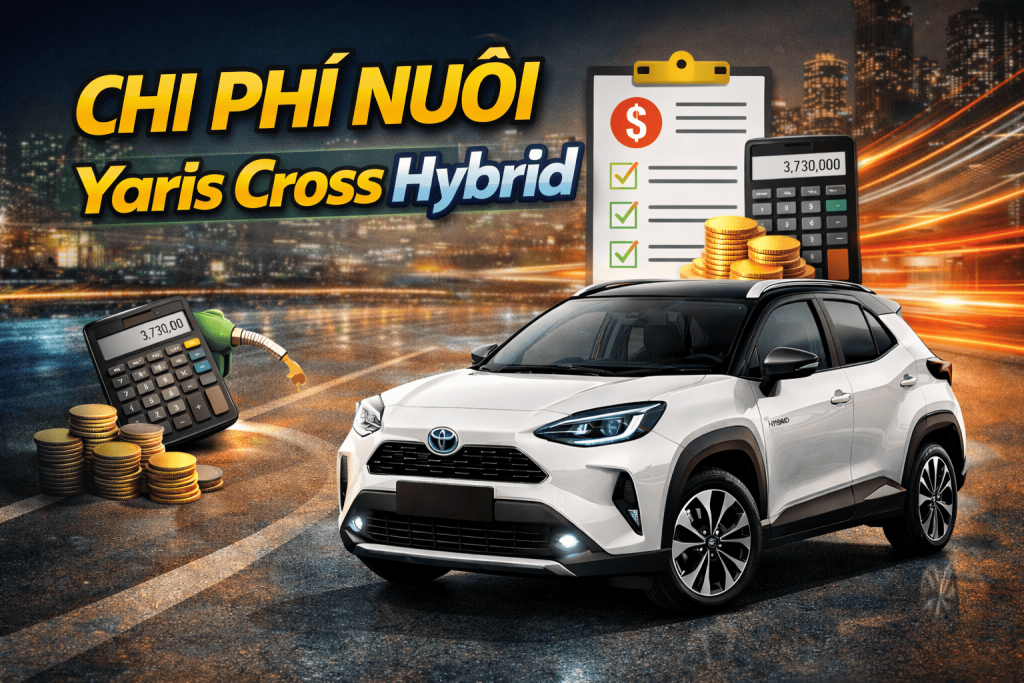 Chi Phí Nuôi Yaris Cross Hybrid Thực Tế 2026