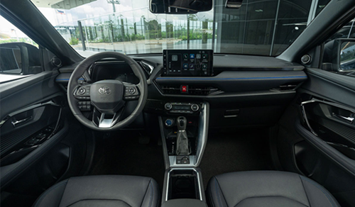 Đánh giá chi tiết nội thất xe toyota yaris cross