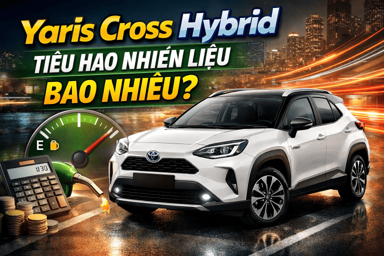 Yaris Cross Hybrid Tiêu Hao Nhiên Liệu Bao Nhiêu?