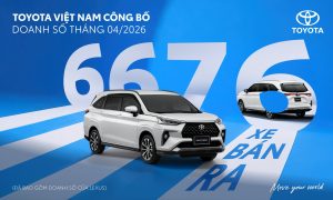 Toyota ViỆt Nam CÔng BỐ KẾt QuẢ Kinh Doanh ThÁng 04/2026