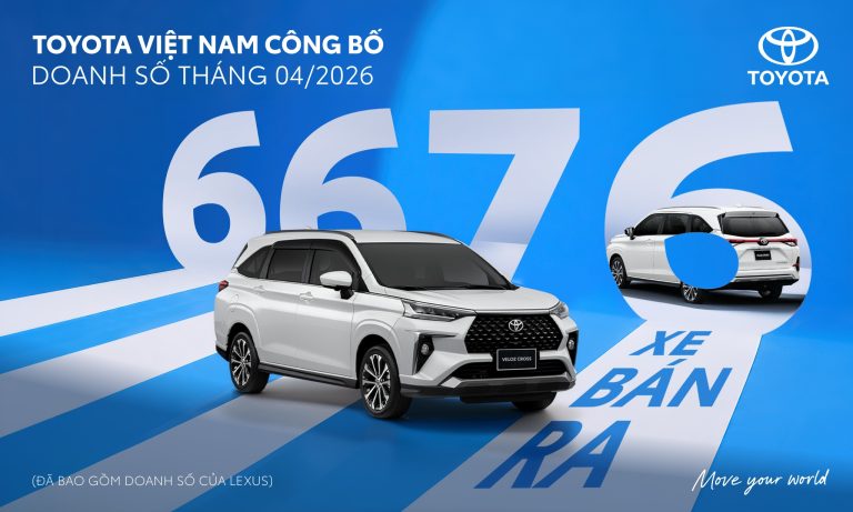 Toyota ViỆt Nam CÔng BỐ KẾt QuẢ Kinh Doanh ThÁng 04/2026