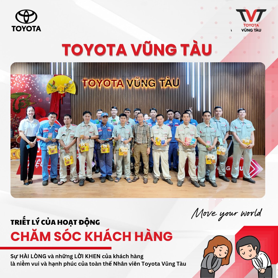 TriẾt LÝ CỦa HoẠt ĐỘng ChĂm SÓc KhÁch HÀng TẠi Toyota VŨng TÀu