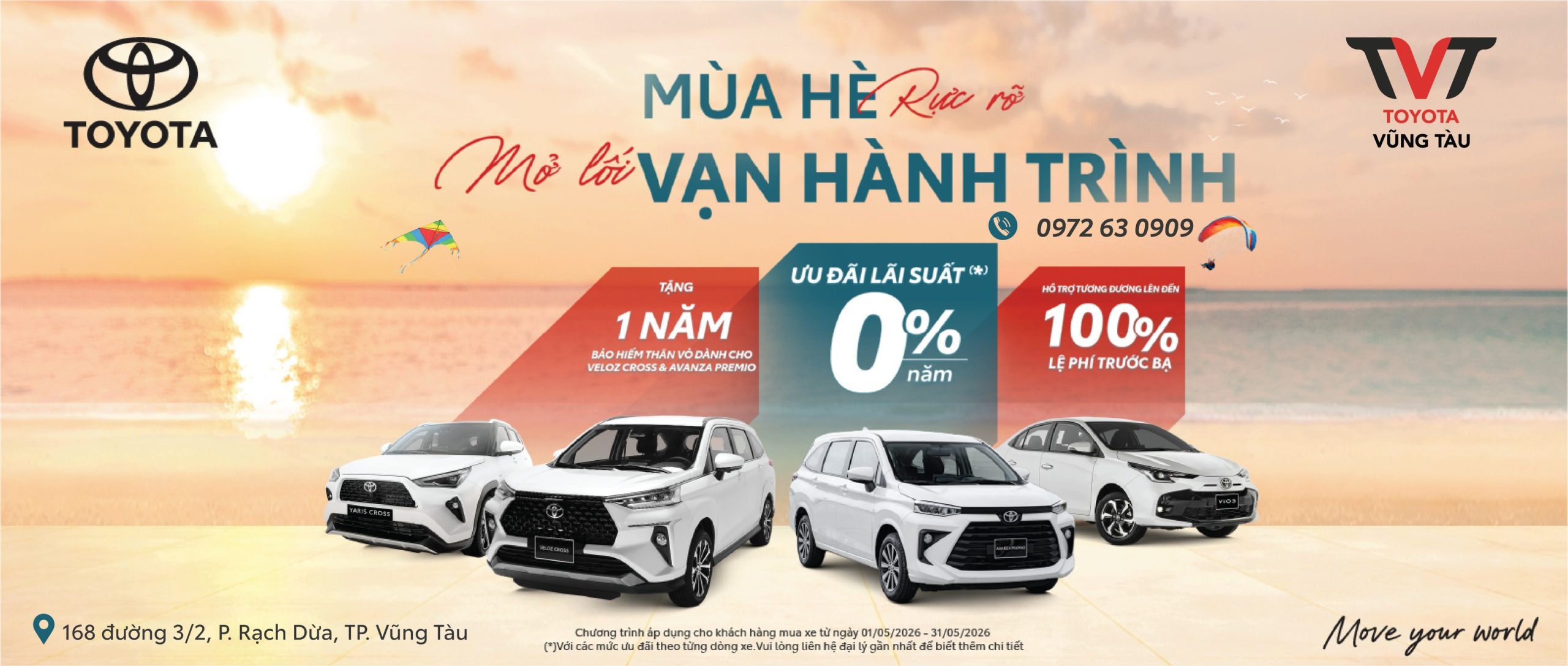 ChƯƠng TrÌnh Ưu ĐÃi ThÁng 5 TẠi Toyota VŨng TÀu