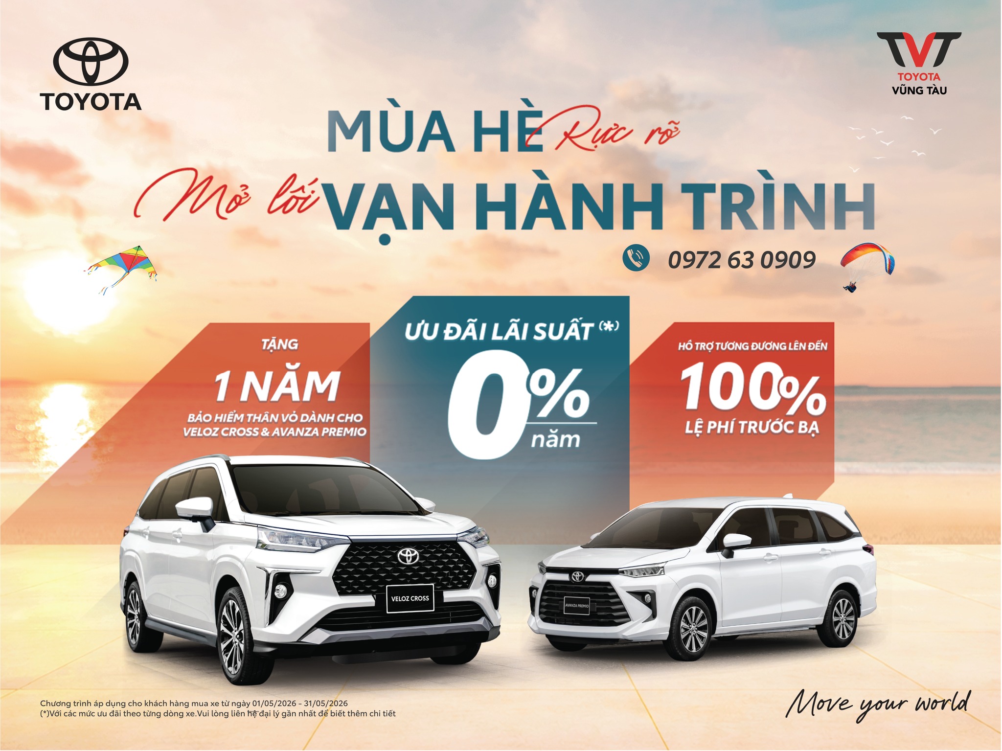 ChƯƠng TrÌnh Ưu ĐÃi ThÁng 5 TẠi Toyota VŨng TÀu