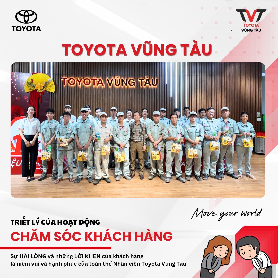 TriẾt LÝ CỦa HoẠt ĐỘng ChĂm SÓc KhÁch HÀng TẠi Toyota VŨng TÀu