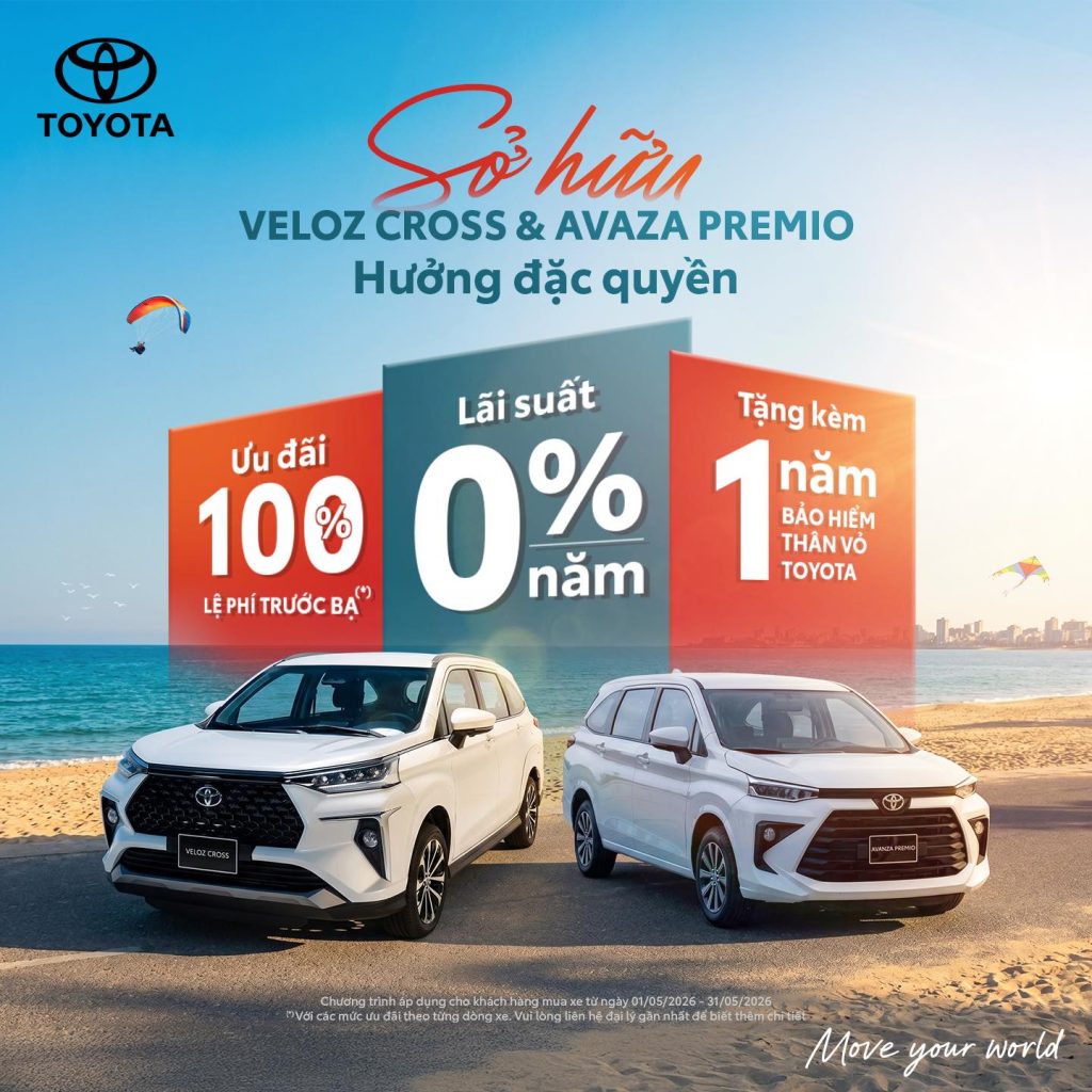 SỞ HỮu Veloz Cross & Avanza Premio HƯỞng ĐẶc QuyỀn HỖ TrỢ 100% PhÍ TrƯỚc BẠ