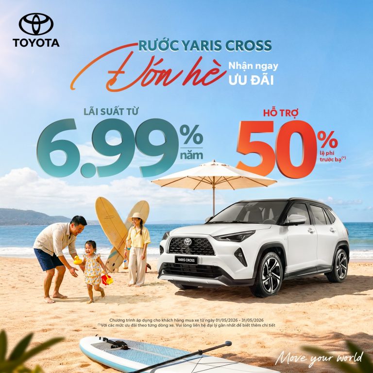 RƯỚc Yaris Cross ĐÓn HÈ, NhẬn Ưu ĐÃi ĐẬm