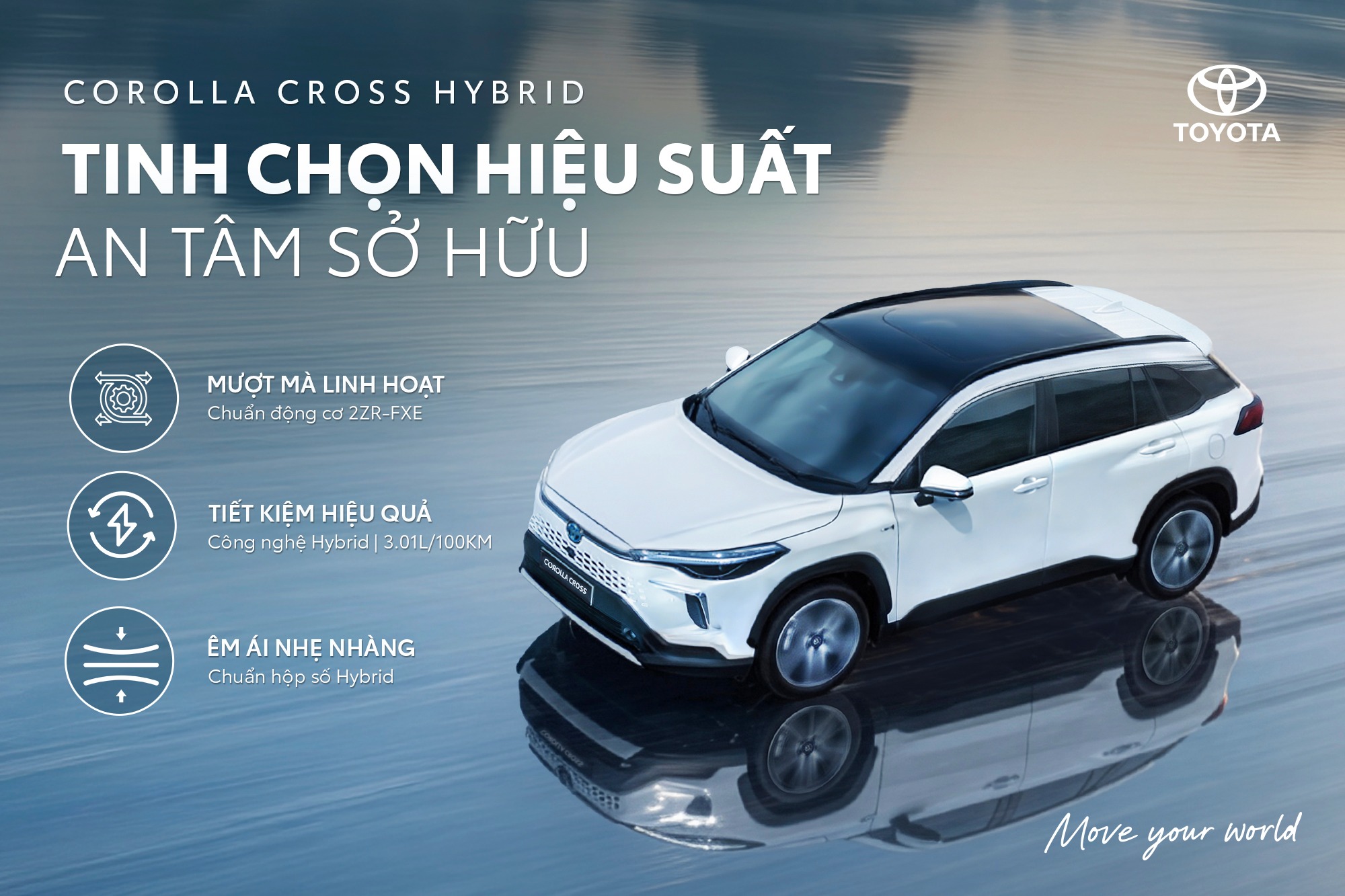 Corolla Cross | Tinh ChỌn HiỆu SuẤt An TÂm SỞ HỮu