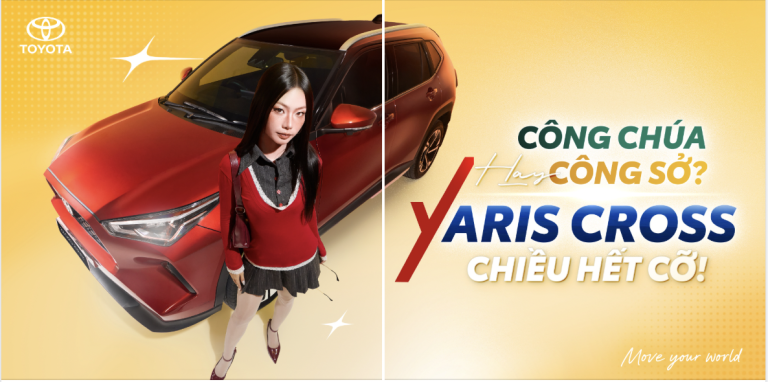 CÔng ChÚa Hay CÔng SỞ Yaris Cross ChiỀu HẾt CỠ