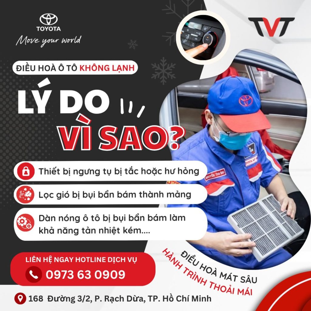 ĐiỀu HoÀ Ô TÔ KhÔng LẠnh, LÝ Do VÌ Sao?