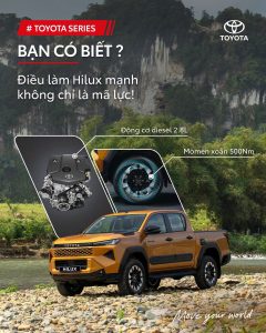 BẠn CÓ BiẾt: ĐiỀu LÀm Hilux MẠnh KhÔng ChỈ NẰm Ở MÃ LỰc?