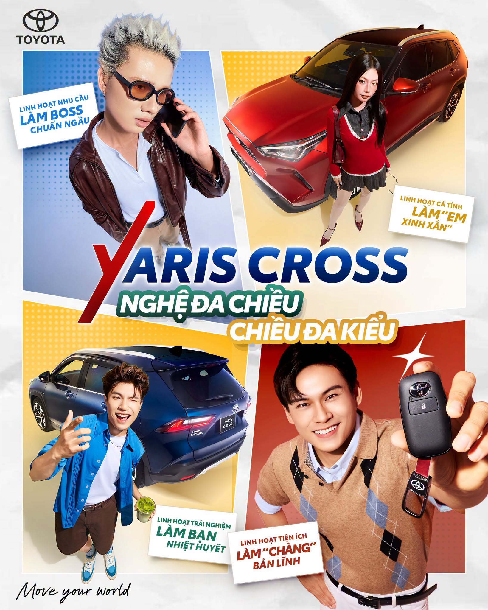 Yaris Cross NghỆ Đa ChiỀu, ChiỀu Đa NghỀ!