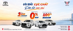 Ưu ĐÃi ThÁng 06.2026 Khi Mua Xe MỚi TẠi Toyota VŨng TÀu