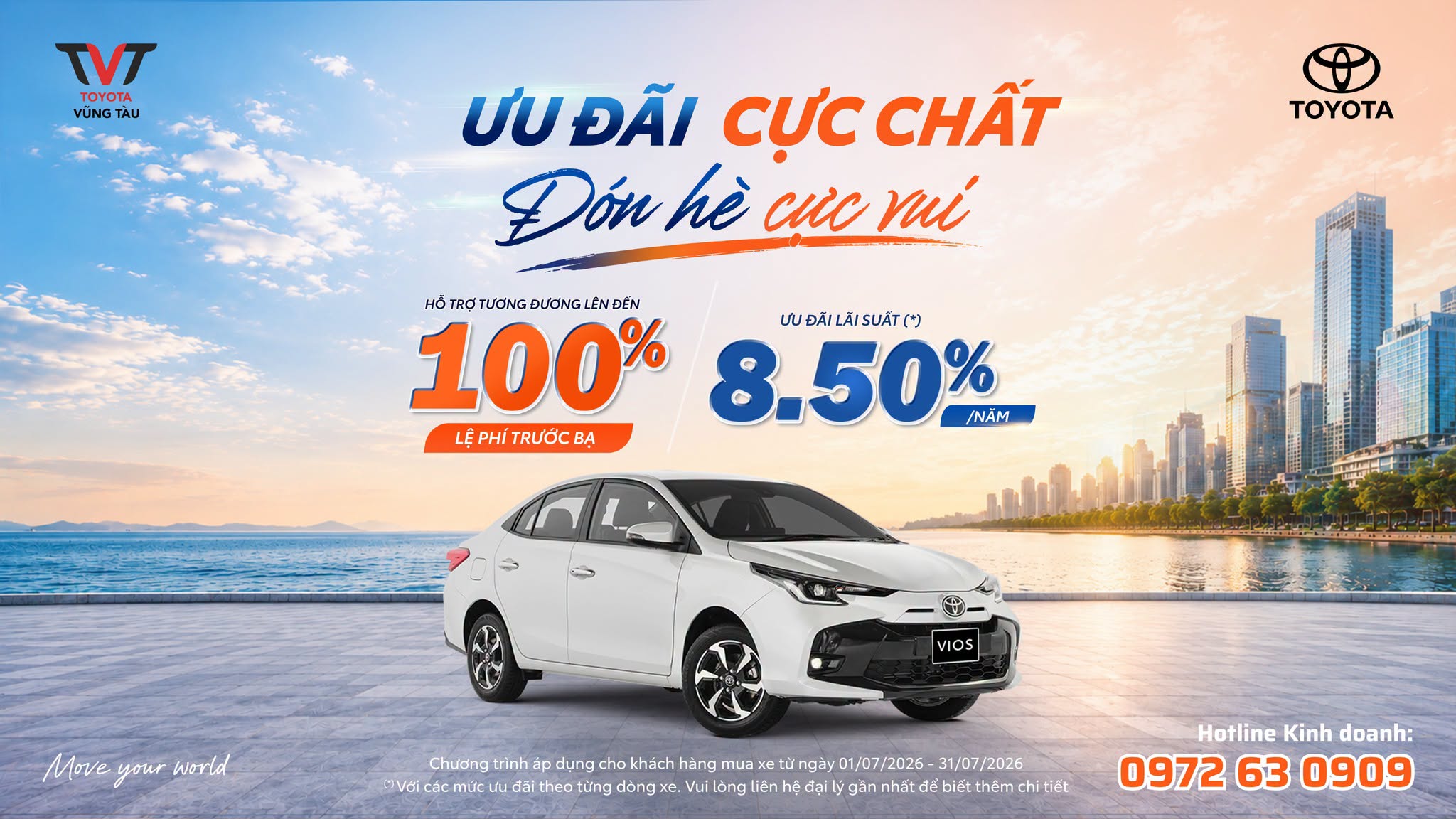 Ưu ĐÃi CỰc ChẤt – ĐÓn HÈ CỰc Vui CÙng Toyota VŨng TÀu!
