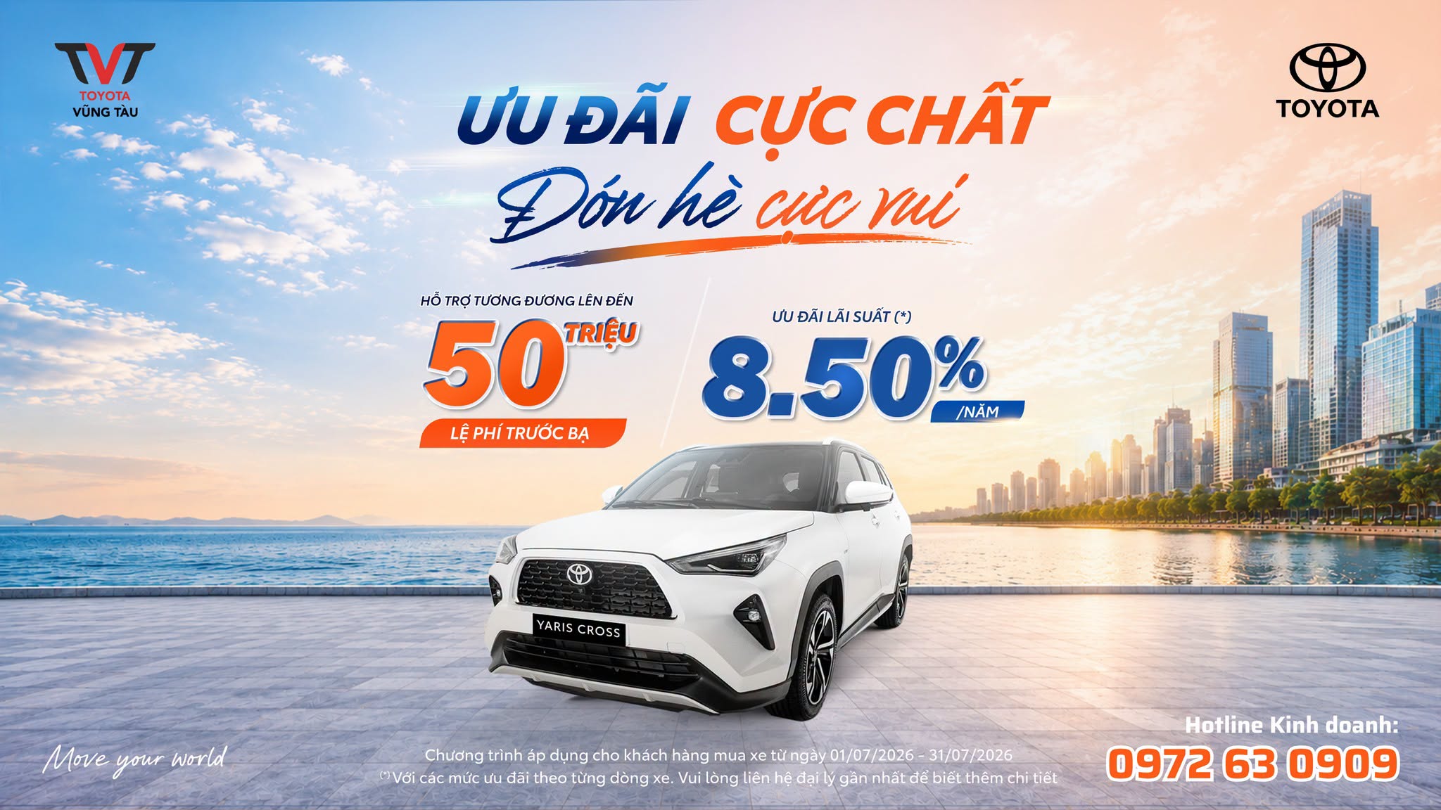 Ưu ĐÃi CỰc ChẤt – ĐÓn HÈ CỰc Vui CÙng Toyota VŨng TÀu!