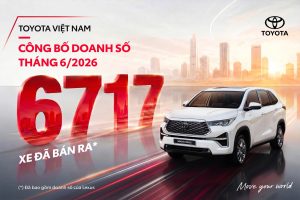 Toyota ViỆt Nam CÔng BỐ Danh SỐ BÁn HÀng ThÁng 06.2026