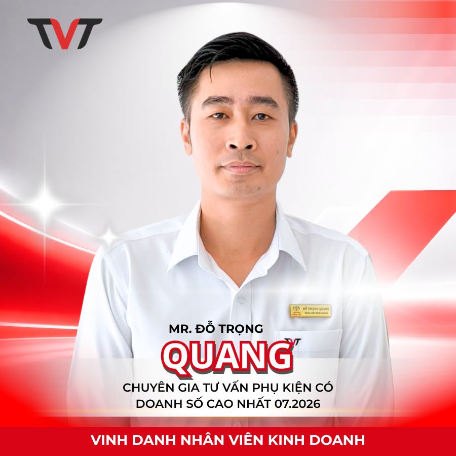 Toyota VŨng TÀu TrÂn TrỌng Vinh Danh NhÂn ViÊn Kinh Doanh ĐẠt ThÀnh TÍch XuẤt SẮc 07.2026