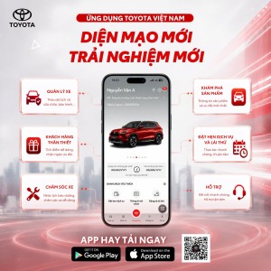Thay ĐỔi DiỆn MẠo Toyota App