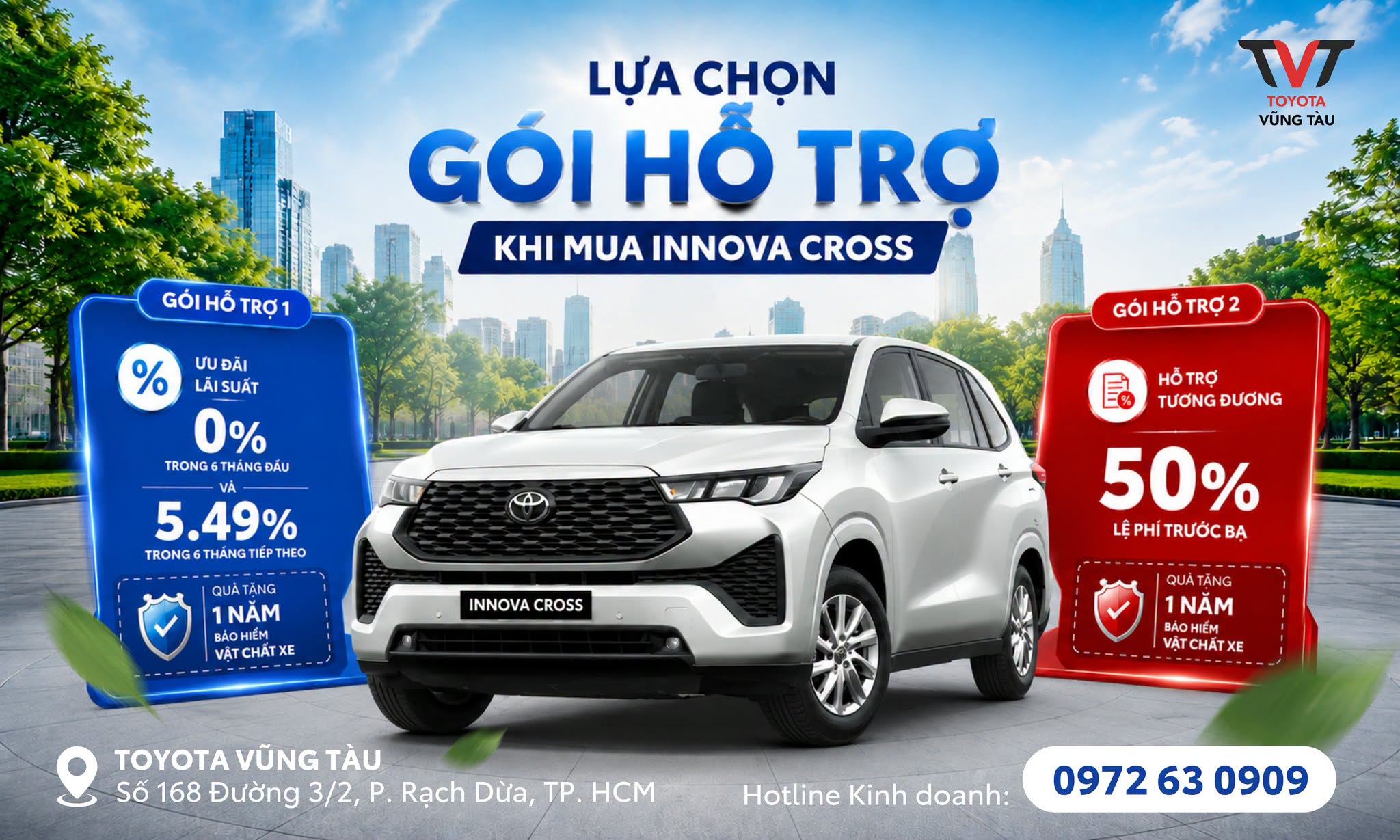 LỰa ChỌn GÓi HỖ TrỢ Khi Mua Innova Cross – Sở Hữu Innova Cross Chưa Bao Giờ Dễ Dàng đến Thế