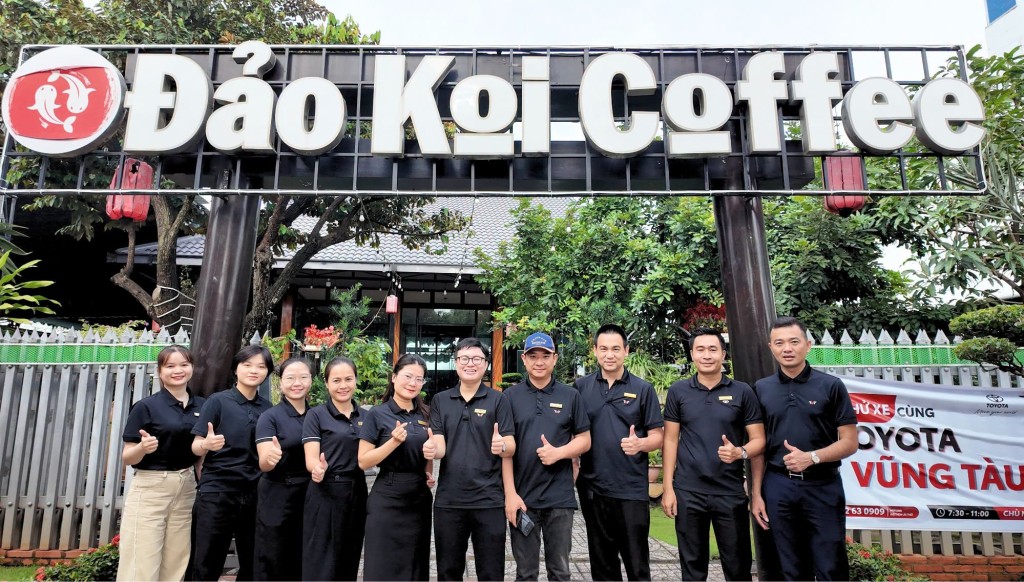 ToÀn CẢnh SỰ KiỆn LÁi ThỬ Xe Toyota TẠi ĐẢo Koi Coffee PhÚ MỸ