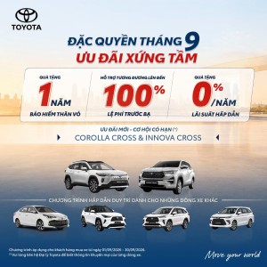 ThÁng 9 BÙng NỔ – Ưu ĐÃi ĐẶc BiỆt, ThỜi Gian CÓ HẠn!