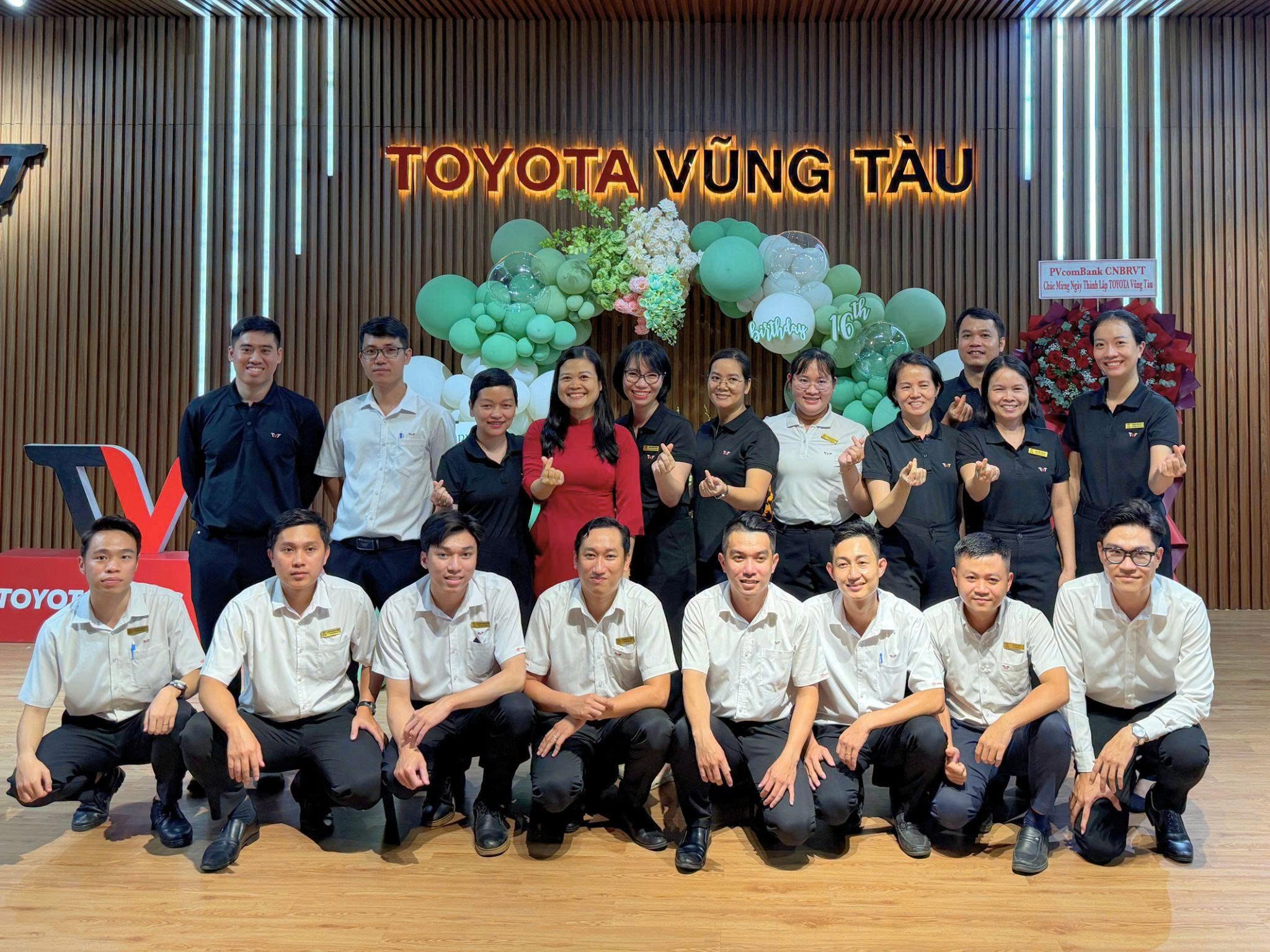 ChÚc MỪng Toyota VŨng TÀu TrÒn 16 TuỔi