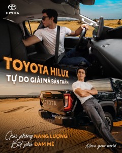CÙng Hilux MỚi, TỰ Do GiẢi MÃ BẢn ThÂn, BỨt PhÁ Đam MÊ!