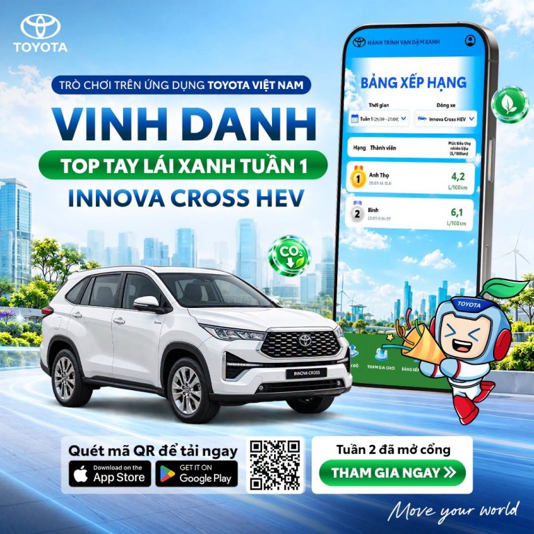 Vinh Danh CÁc Tay LÁi Xanh DẪn ĐẦu BẢng XẾp HẠng TuẦn 1!