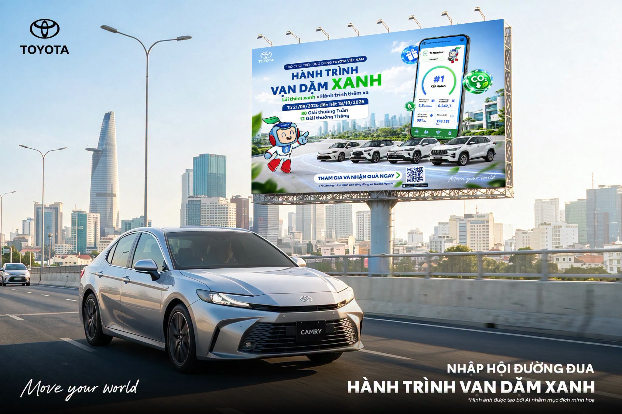 Toyota Camry Hev NhẬp HỘi ĐƯỜng Đua: HÀnh TrÌnh VẠn DẶm Xanh