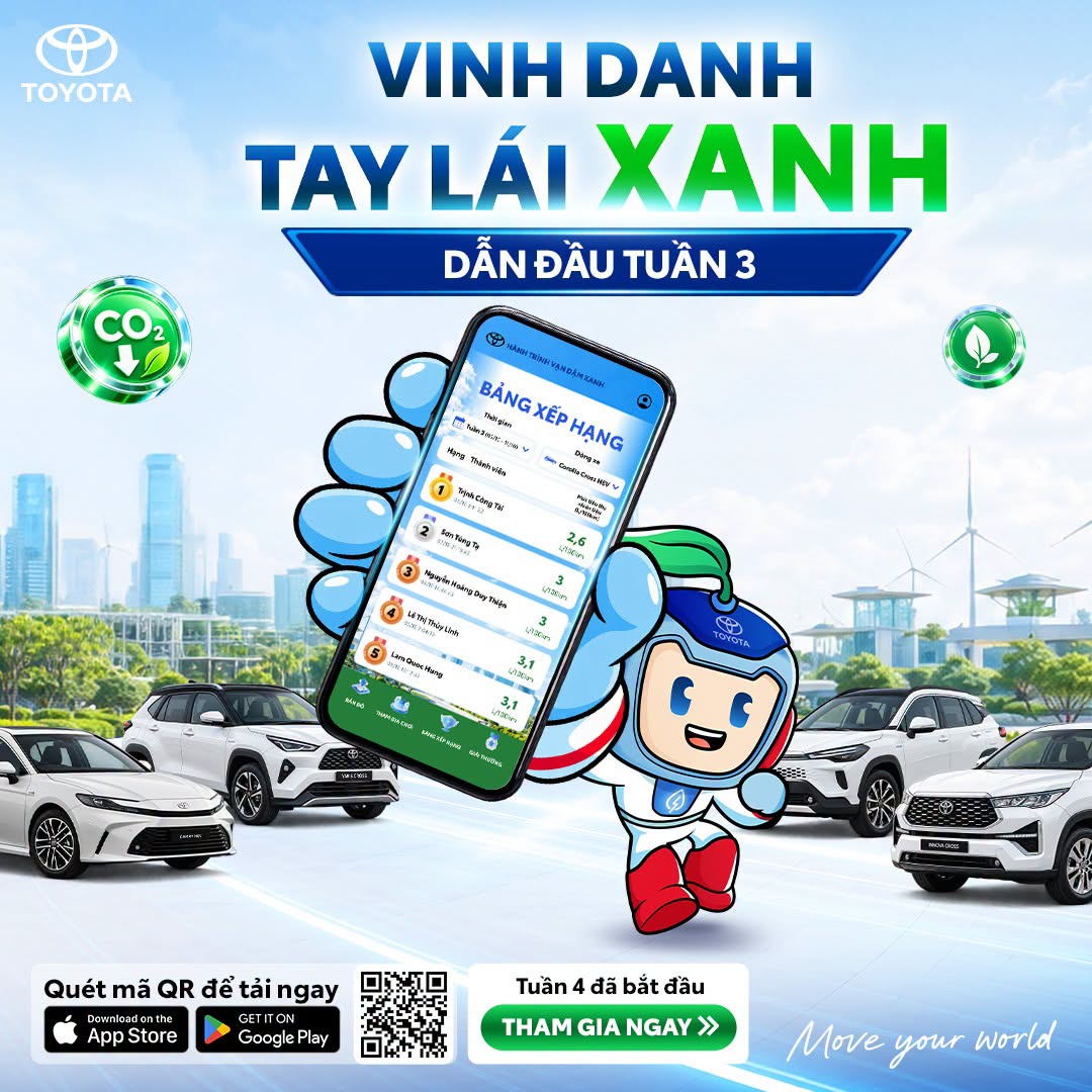 BẢng XẾp HẠng TuẦn 3 – Vinh Danh NhỮng Tay LÁi Xanh XuẤt SẮc!
