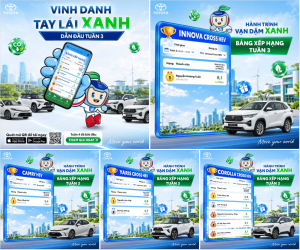 BẢng XẾp HẠng TuẦn 3 – Vinh Danh NhỮng Tay LÁi Xanh XuẤt SẮc!
